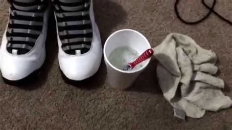 homemade sneaker cleaner.